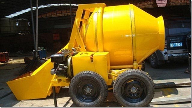 Mixer Pengaduk Beton , Pan Mixer , Dry Mixer