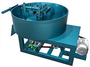 Mixer Pengaduk Beton , Pan Mixer , Dry Mixer