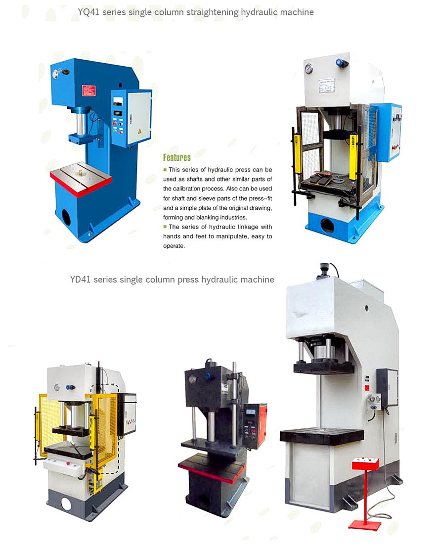 C-FRAME SERIES HYDRAULIC PRESS MACHINES