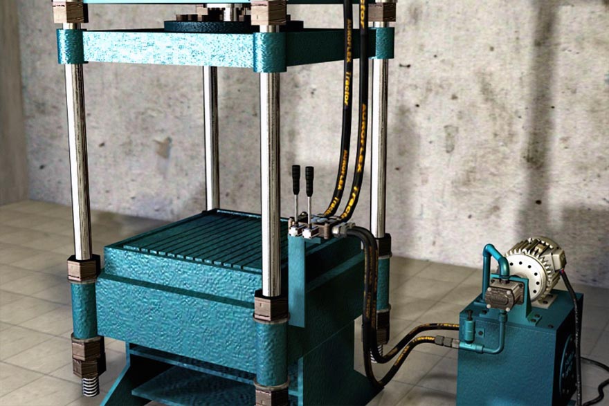 Hydraulic Press Machine - Mesin Press Hydraulis