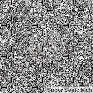 Texturized Surface Paver Models by Super Sonic Machinery