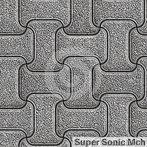 Texturized Surface Paver Models by Super Sonic Machinery