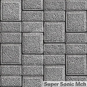 Texturized Surface Paver Models by Super Sonic Machinery