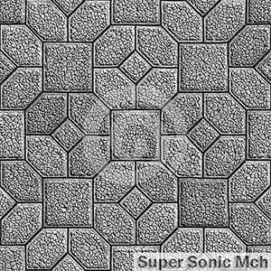 Texturized Surface Paver Models by Super Sonic Machinery