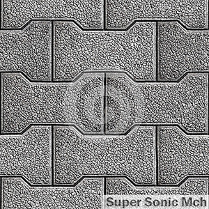 Texturized Surface Paver Models by Super Sonic Machinery