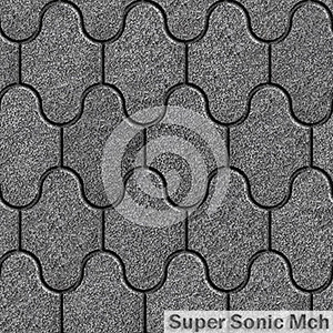 Texturized Surface Paver Models by Super Sonic Machinery