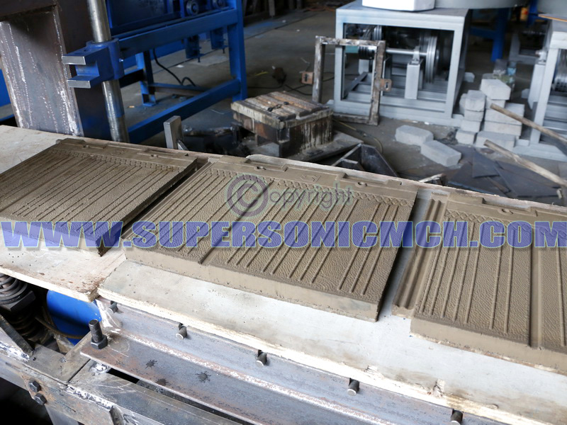 Mesin Genteng Beton Press Hydraulic