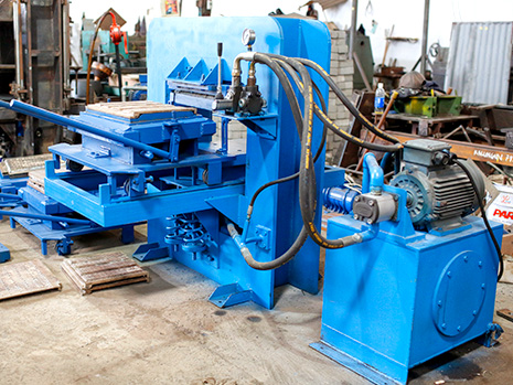 Mesin Genteng Beton Press Hydraulic