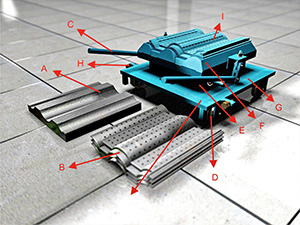 CONCRETE ROOF MOLD FOR CONCRETE ROOF MACHINE